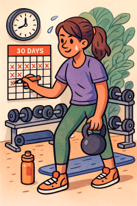 Fitness challenges that encourage consistency