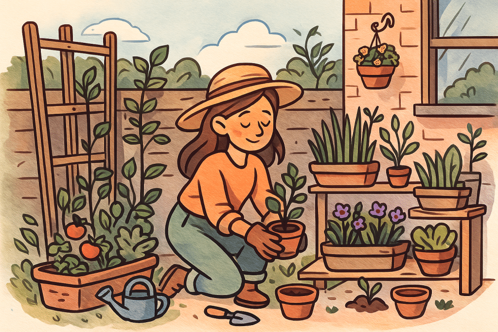 Gardening tips for limited outdoor spaces