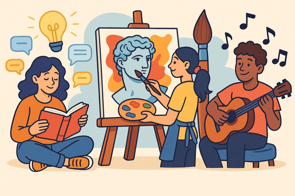 How art and literature influence social development