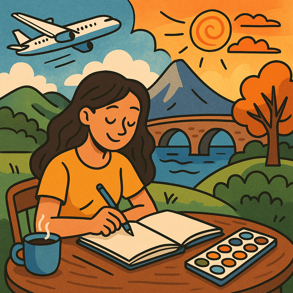 Slow travel retreats