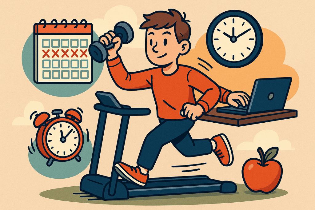 Strategies for maintaining physical fitness on a tight schedule