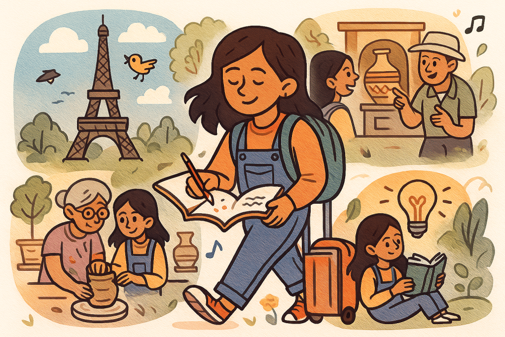 creative travel learning