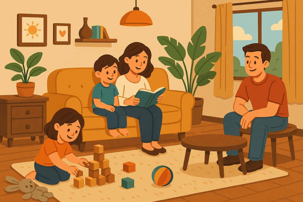 family-friendly functional interiors