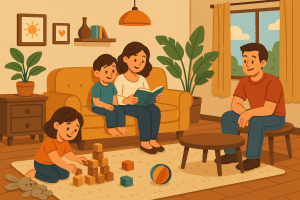 family-friendly functional interiors