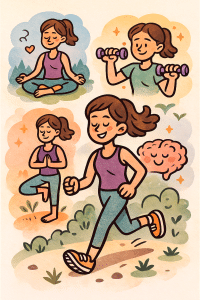 fitness routines that improve mental health