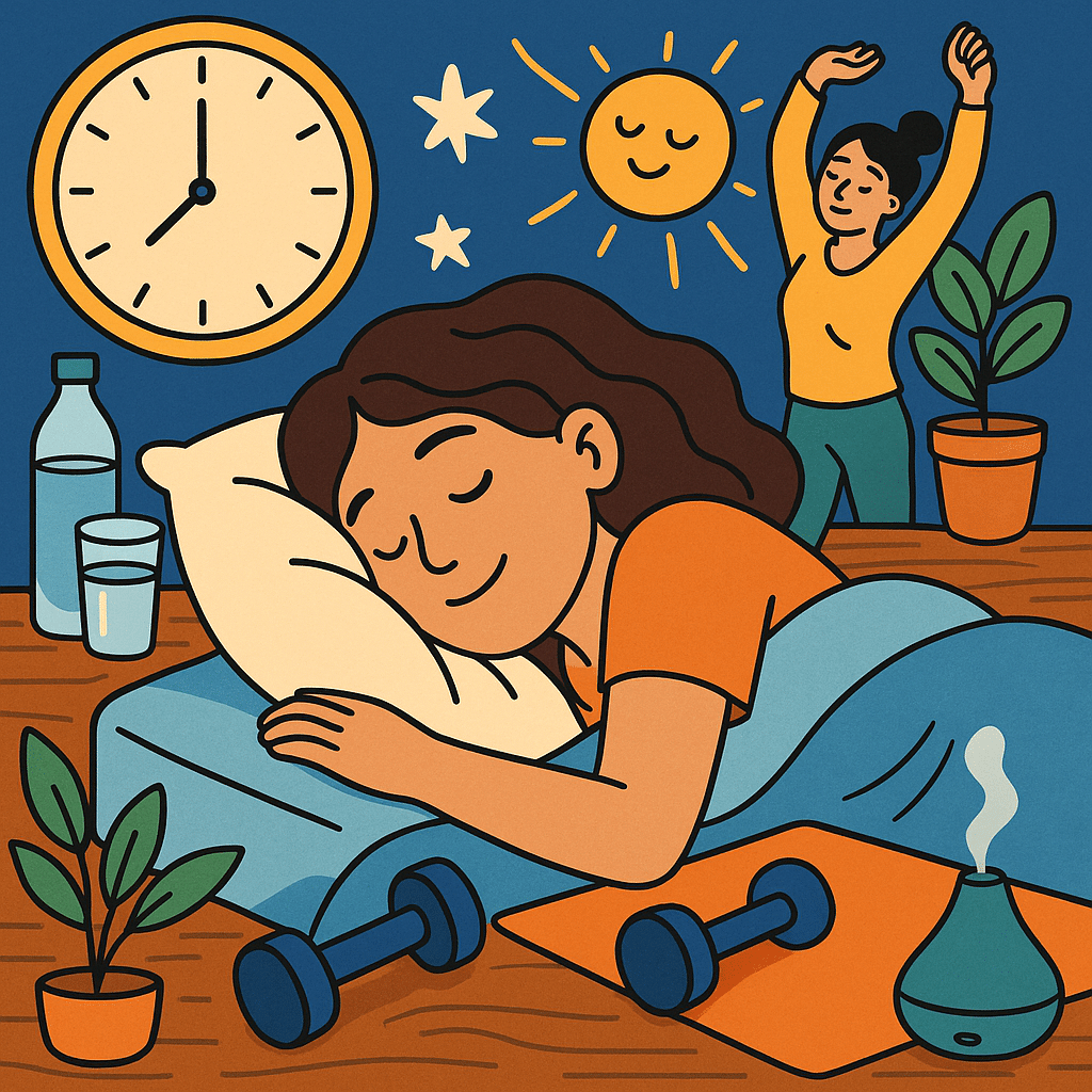 wellness routines that improve sleep quality