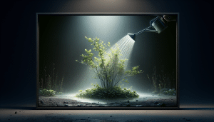 nighttime plant watering effects